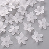Frosted Acrylic Bead Caps X-MACR-S371-05A-701-1
