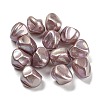 Spray Painted ABS Plastic Beads KY-C017-08A-1