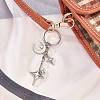 Star & Moon Alloy Keychain KEYC-SW00014-04-5