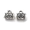 Tibetan Style Alloy Tube Bails FIND-A035-05AS-1