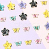 20Pcs 2 Styles Rack Plating Alloy Enamel Pendants ENAM-YW0005-69-2