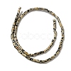 Natural Dalmatian Jasper Beads Strands G-E612-B01-2