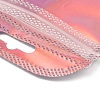 Plastic Glitter Holographic Packaging Yin-yang Resealable Bags OPP-D003-04C-3