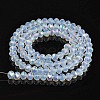 Electroplate Glass Beads Strands EGLA-A034-J3mm-L07-2