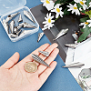 20Pcs 2 Style 304 Stainless Steel Pendants STAS-UN0033-01-2
