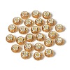 Rondelle Resin European Beads RPDL-A001-01-10-1