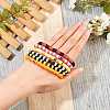 Handmade Polymer Clay Heishi Beads Stretch Bracelets Sets BJEW-JB05902-10-10
