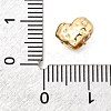 Brass Micro Pave Clear Cubic Zirconia Beads KK-U061-15C-G-3