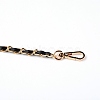 Aluminum Curb Chain Bag Strap FIND-WH0071-65B-2