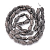 Electroplate Glass Beads Strands EGLA-T025-03A-2