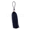 Polyester Tassel Pendant Decorations AJEW-WH0263-12B-1