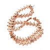 Electroplated Synthetic Non-Magnetic Hematite Beads Strands G-H020-A01-01-2
