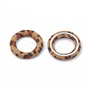 Cloth Fabric Covered Linking Rings WOVE-N009-06C-2