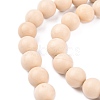 Natural Fossil Beads Strands X-G-E110-10mm-2-2