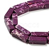 Synthetic Imperial Jasper Dyed Beads Strands G-D077-C01-04-4