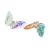 Transparent UV Plating Acrylic Beads PACR-D288-20-2