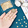 450Pcs 2 Style Brass Spacer Beads KK-CN0002-49-3