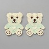 Polyester Embroider Thread Iron on/Sew On Patches PATC-WH0023-23B-1