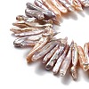 Natural Baroque Keshi Pearl Beads Strands PEAR-P064-03C-01A-4