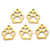 PVD Vacuum Plating 304 Stainless Steel Charms X-STAS-N092-16G-1