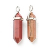 Natural Mookaite Pointed Pendants G-M378-01P-A21-2