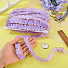 10M Double Layer Polyester Lace Ribbon OCOR-TA0004-14I-6
