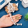 1Yard Round Crystal Glass Rhinestone Cup Chains DIY-PJ0001-43B-6