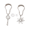 4 Styles Moon & Key & Sun Curtain Hooks DIY-CP00032-5