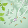 10Pcs 2 Colors Brass Crystal Rhinestone Fold Over Clasps FIND-PH0020-87-5