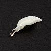 Natural Trochid Shell/Trochus Shell Pendants SSHEL-M021-09-4