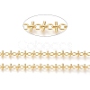 Brass Handmade Link Chains X-CHC-M019-07G-1