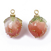 Handmade Flower Pendants X-KY-S163-103B-2