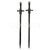 Sword Alloy Hair Sticks PW-WG0B211-04-1