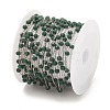 Glass Round Beaded Chains CHS-B003-04F-4