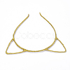 Hair Accessories Iron Kitten Hair Band Findings OHAR-S195-07C-2