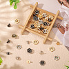 18 Sets 3 Colors Iron Screws FIND-TA0006-28A-6