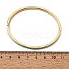304 Stainless Steel Enamel Hinged Cuff Bangles for Women SA-CBAC920-15G-01H-5