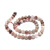 Natural Sunstone Beads Strands G-F674-05-8mm-2