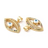 Brass Micro Pave Cubic Zirconia Pendants KK-H441-51G-3
