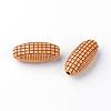 Imitation Wood Acrylic Beads SACR-Q186-23-2