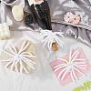 8Pcs Cloth Curly Ribbon Bows AJEW-SP0001-48A-3