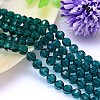 Faceted Round K9 Glass G-M182-10mm-24A-1