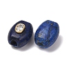 Dyed Natural Lapis Lazuli European Beads GG-CBA9389-01G-3