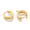 Ion Plating(IP) 304 Stainless Steel Huggie Hoop Earrings Findings STAS-I167-01A-G-2
