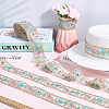 Ethnic Polyester Ribbon OCOR-WH20005-40B-04-3