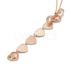 Alloy Multi Picture Photo Heart Locket Pendant Necklace for Women NJEW-M191-02KCG-3