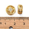 Ion Plating(IP)  304 Stainless Steel Slide Charms STAS-C089-06K-G-3