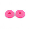 4 Colors Handmade Polymer Clay Beads CLAY-N011-032-18-2