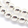 Electroplate Non-magnetic Synthetic Hematite Beads Strands G-L485-01B-S-2