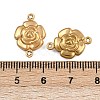 304 Stainless Steel Connector Charms STAS-L297-04G-3
